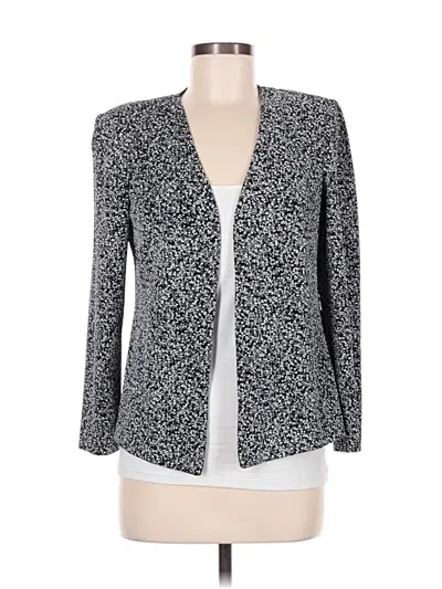 Pre-owned Alex Evenings Blazer Jacket In Gray