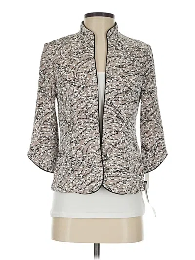 Pre-owned Alex Evenings Blazer Jacket In Gray