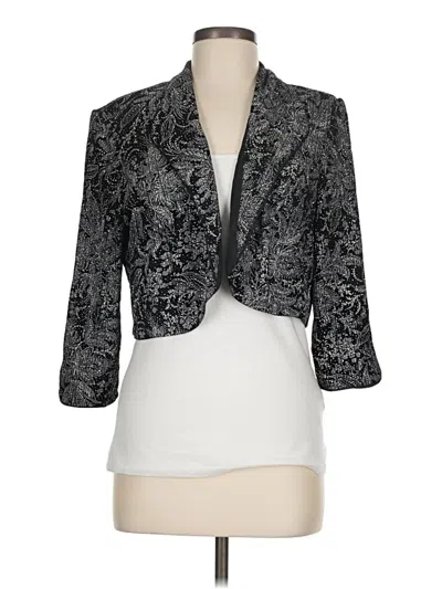 Pre-owned Alex Evenings Blazer Jacket In Gray