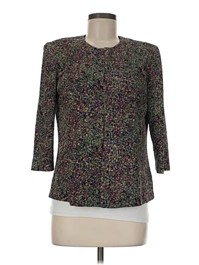 Pre-owned Alex Evenings Blazer Jacket In Purple