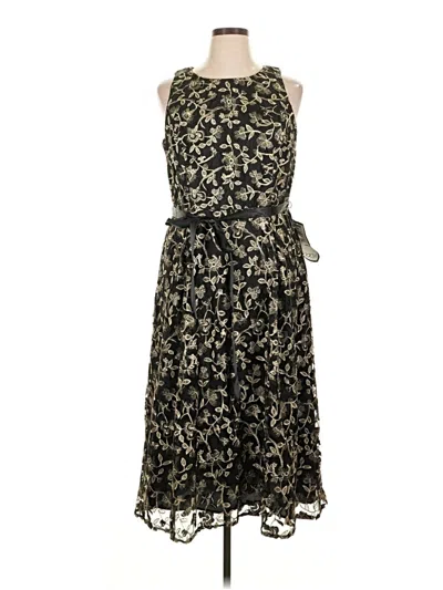 Alex Evenings Casual Dress In Black