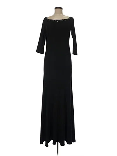 Pre-owned Alex Evenings Casual Dress In Black