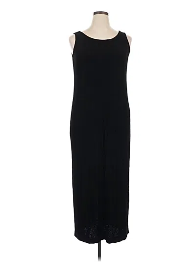 Pre-owned Alex Evenings Casual Dress In Black