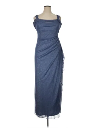 Pre-owned Alex Evenings Casual Dress In Blue
