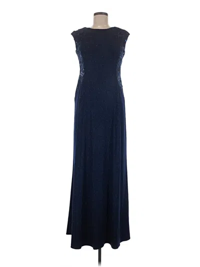 Pre-owned Alex Evenings Casual Dress In Blue