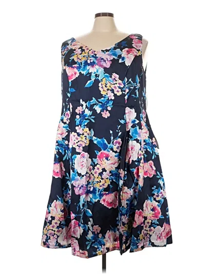 Pre-owned Alex Evenings Casual Dress In Blue