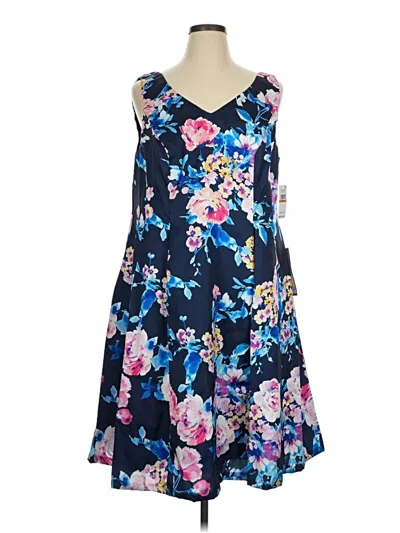 Alex Evenings Casual Dress In Multi