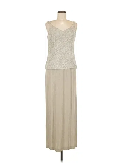 Pre-owned Alex Evenings Casual Dress In Brown