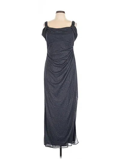 Pre-owned Alex Evenings Casual Dress In Gray