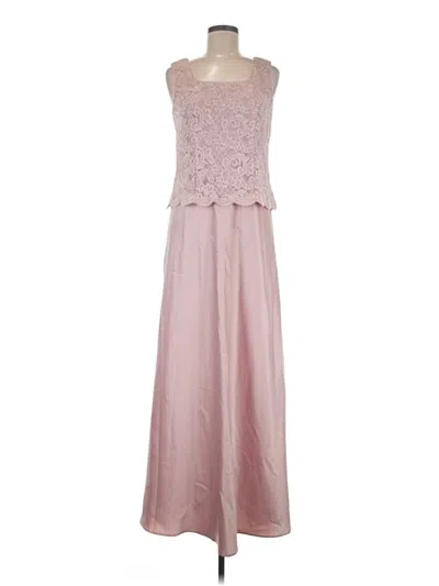 Pre-owned Alex Evenings Casual Dress In Pink