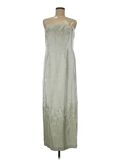 Pre-owned Alex Evenings Casual Dress In Silver