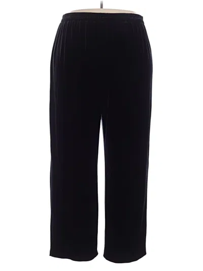 Pre-owned Alex Evenings Casual Pants In Black
