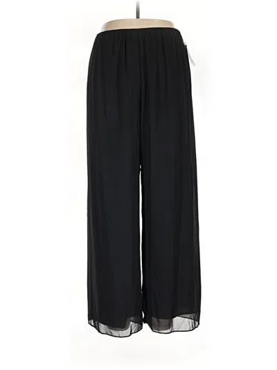 Pre-owned Alex Evenings Casual Pants In Black