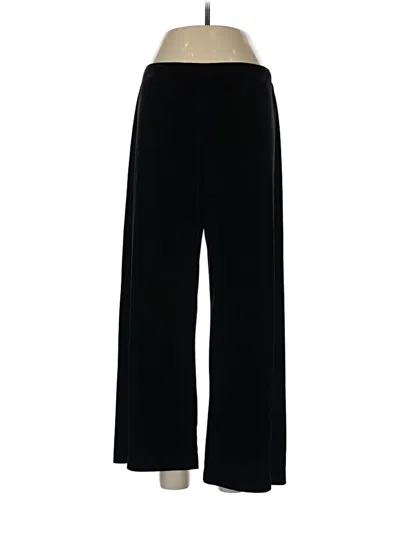 Pre-owned Alex Evenings Casual Pants In Black