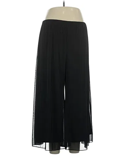 Pre-owned Alex Evenings Casual Pants In Black