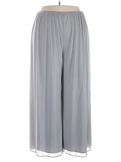 Pre-owned Alex Evenings Casual Pants In Gray