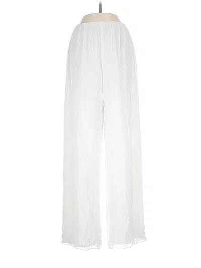 Pre-owned Alex Evenings Casual Pants In White
