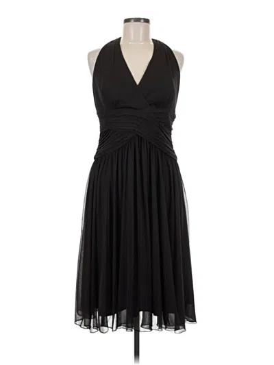 Pre-owned Alex Evenings Cocktail Dress In Black