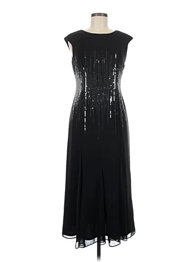 Pre-owned Alex Evenings Cocktail Dress In Black