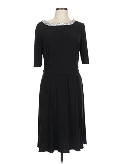 Pre-owned Alex Evenings Cocktail Dress In Black