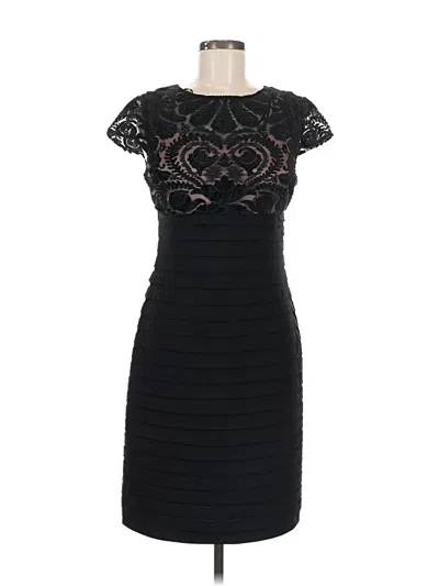 Pre-owned Alex Evenings Cocktail Dress In Black