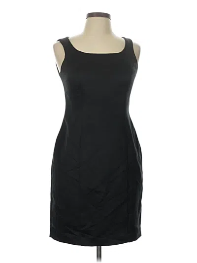 Pre-owned Alex Evenings Cocktail Dress In Black