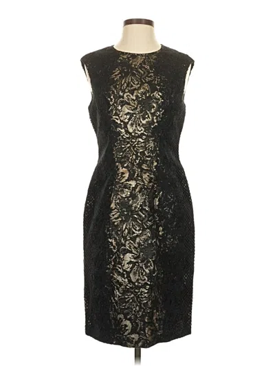 Pre-owned Alex Evenings Cocktail Dress In Black