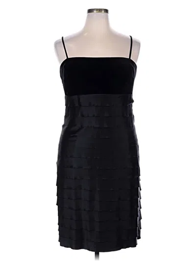 Pre-owned Alex Evenings Cocktail Dress In Black
