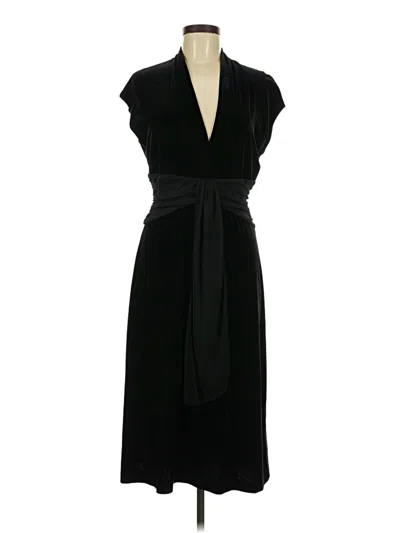 Pre-owned Alex Evenings Cocktail Dress In Black