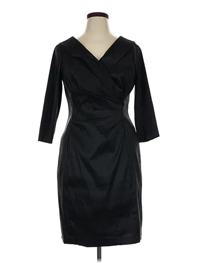 Pre-owned Alex Evenings Cocktail Dress In Black