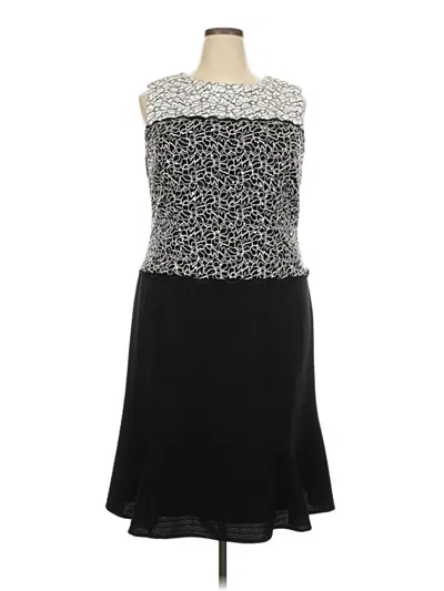 Pre-owned Alex Evenings Cocktail Dress In Black