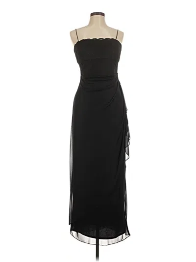 Pre-owned Alex Evenings Cocktail Dress In Black