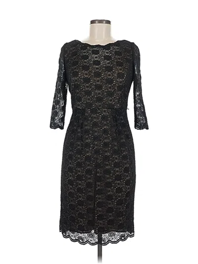 Pre-owned Alex Evenings Cocktail Dress In Black