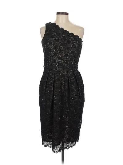 Pre-owned Alex Evenings Cocktail Dress In Black