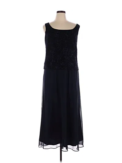 Pre-owned Alex Evenings Cocktail Dress In Black