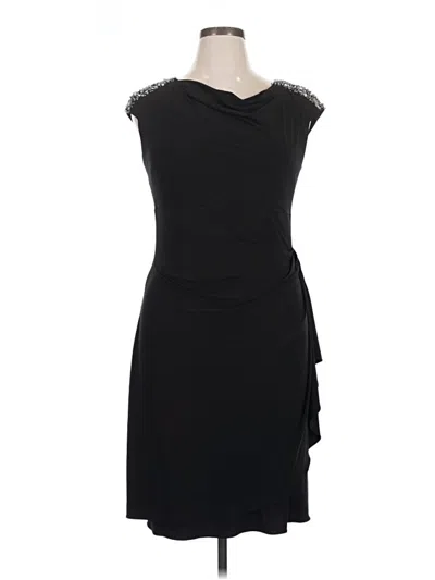 Pre-owned Alex Evenings Cocktail Dress In Black