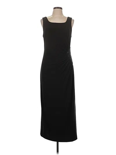 Pre-owned Alex Evenings Cocktail Dress In Black