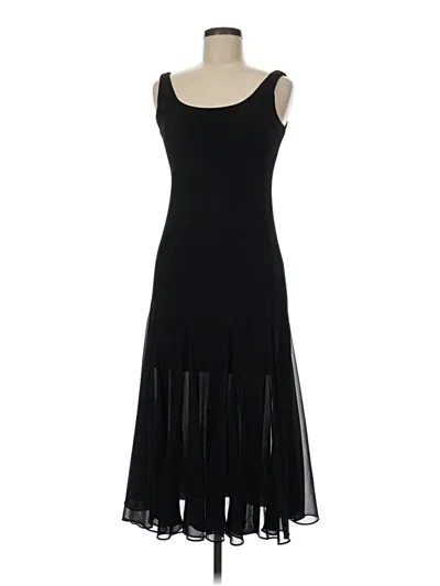 Pre-owned Alex Evenings Cocktail Dress In Black