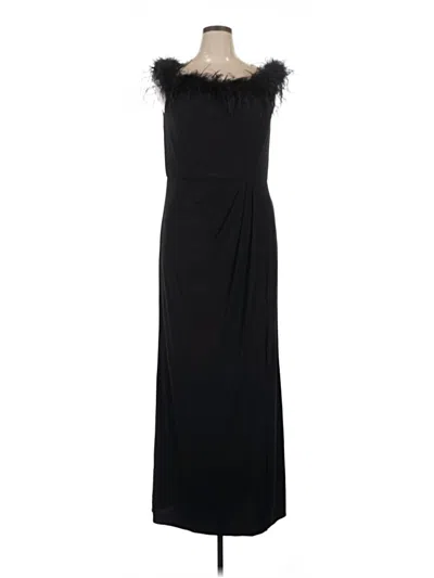 Pre-owned Alex Evenings Cocktail Dress In Black