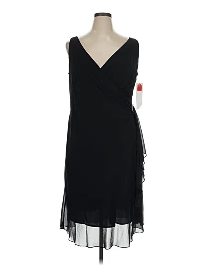 Alex Evenings Cocktail Dress In Black