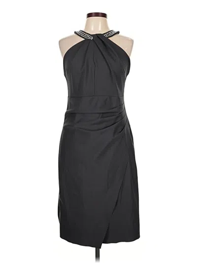 Pre-owned Alex Evenings Cocktail Dress In Black