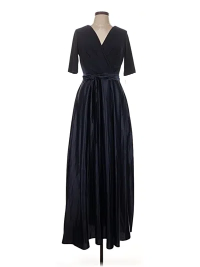 Pre-owned Alex Evenings Cocktail Dress In Black