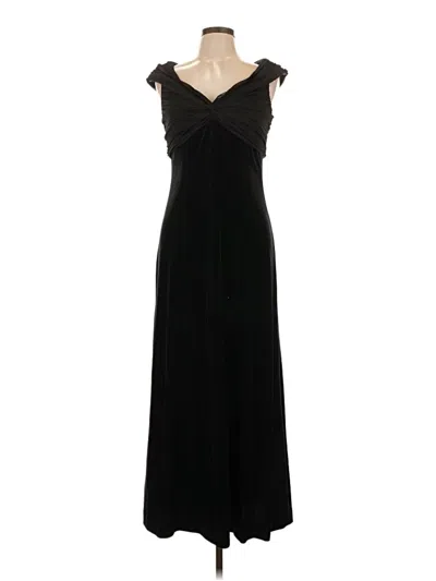 Pre-owned Alex Evenings Cocktail Dress In Black