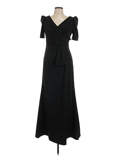 Pre-owned Alex Evenings Cocktail Dress In Black