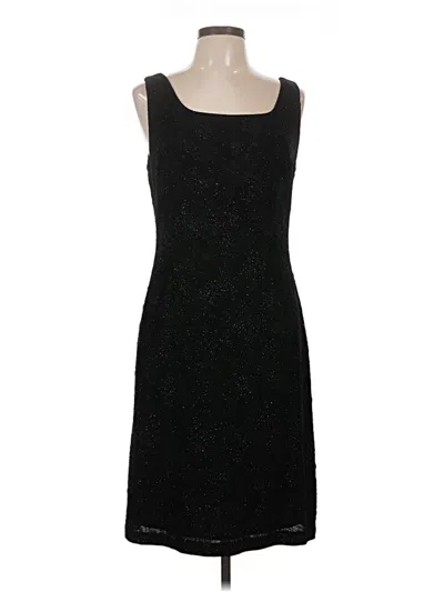 Pre-owned Alex Evenings Cocktail Dress In Black