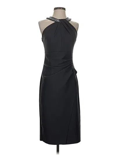 Pre-owned Alex Evenings Cocktail Dress In Black