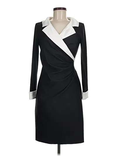 Pre-owned Alex Evenings Cocktail Dress In Black