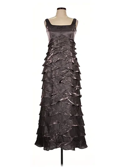 Pre-owned Alex Evenings Cocktail Dress In Black
