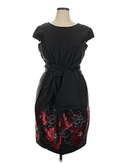 Pre-owned Alex Evenings Cocktail Dress In Black