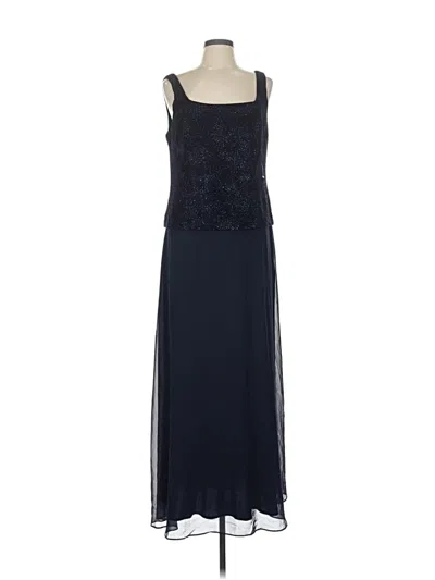 Pre-owned Alex Evenings Cocktail Dress In Blue